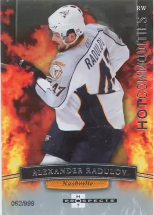 2007-08 HOT PROSPECTS - ALEXANDER RADULOV #102 HOT COMMODITIES 62/999