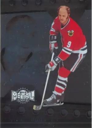2014-15 SHOWCASE - BOBBY HULL #20 METAL UNIVERSE