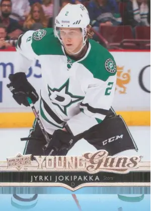 2014-15 UPPER DECK - JYRKI JOKIPAKKA #461 YOUNG GUNS