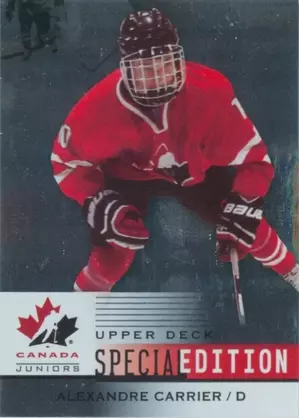 2014-15 TEAM CANADA JUNIORS - ALEXANDRE CARRIER #SE-24 SPECIAL EDITION
