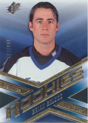 2005-06 SPX - BRIAN EKLUND #219 ROOKIE 597/999