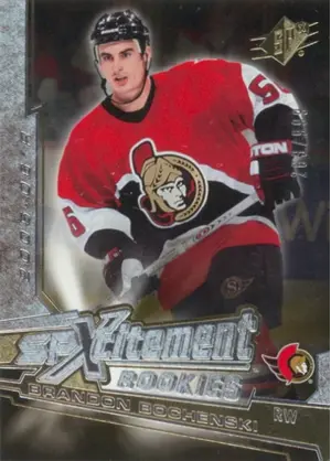 2005-06 SPX - BRANDON BOCHENSKI #XR-BB XCITEMENT ROOKIES 263/999