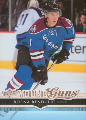 2014-15 UPPER DECK - BORNA RENDULIC #474 YOUNG GUNS