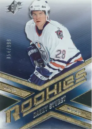 2005-06 SPX - DANNY SYVRET #257 ROOKIE 54/999