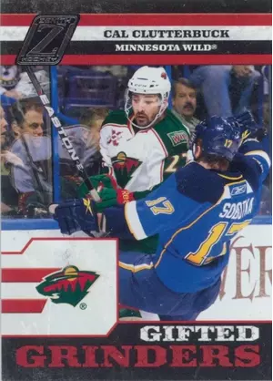 2010-11 ZENITH - CAL CLUTTERBUCK #9 GIFTED GRINDERS