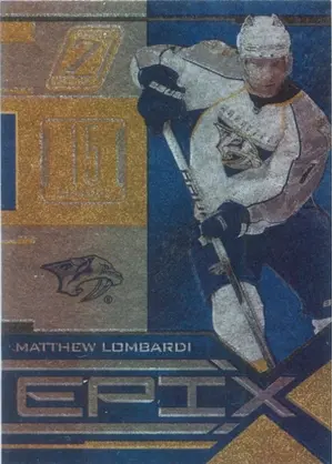 2010-11 ZENITH - MATTHEW LOMBARDI #34 EPIX