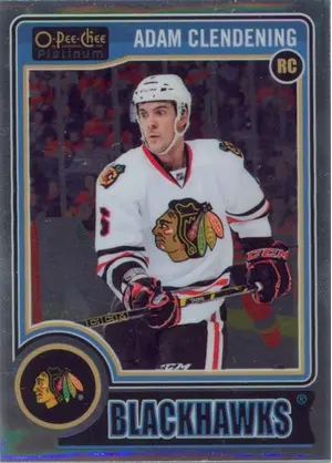 2014-15 O-PEE-CHEE PLATINUM - ADAM CLENDENING #167 RC