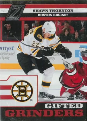 2010-11 ZENITH - SHAWN THORNTON #16 GIFTED GRINDERS