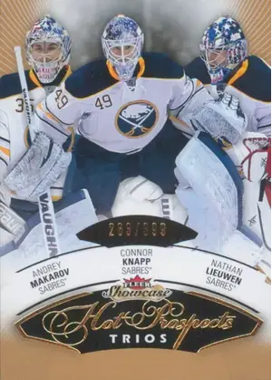 2014-15 SHOWCASE - ANDREY MAKAROV/CONNOR KNAPP/NATHAN LIEUWEN #106 HOT PROSPECTS 263/399
