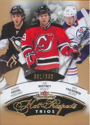 2014-15 SHOWCASE - ADAM PAYERL/JOE WHITNEY/IIRO PAKARINEN #109 HOT PROSPECTS 331/390