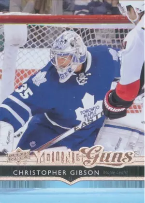 2014-15 UPPER DECK - CHRISTOPHER GIBSON #483 YOUNG GUNS