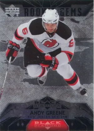 2007-08 BLACK DIAMOND - ANDY GREENE #151 ROOKIE GEMS TRIPLE DIAMOND