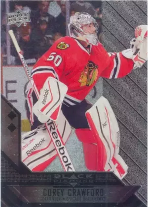 2014-15 BLACK DIAMOND - COREY CRAWFORD #119 DOUBLE DIAMOND