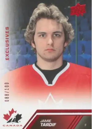 2013-14 TEAM CANADA - JAMIE TARDIF #197 EXCLUSIVES 88/100