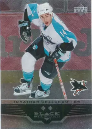 2005-06 BLACK DIAMOND - JONATHAN CHEECHOO #113 DOUBLE DIAMOND