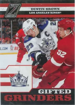 2010-11 ZENITH - DUSTIN BROWN #17 GIFTED GRINDERS