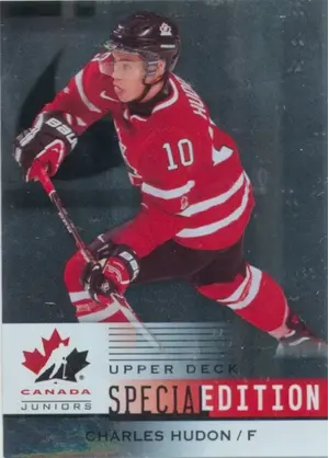 2014-15 TEAM CANADA JUNIORS - CHARLES HUDON #SE-9 SPECIAL EDITION