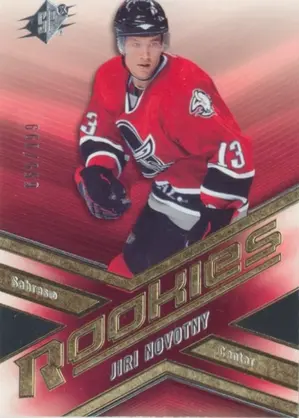 2005-06 SPX - JIRI NOVOTNY #248 ROOKIE 655/999