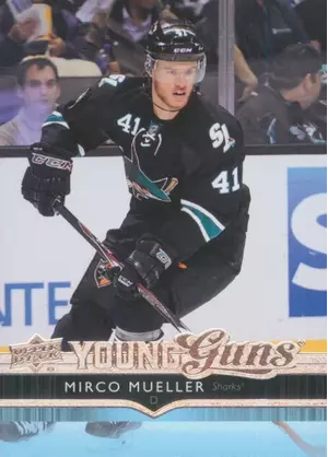 2014-15 UPPER DECK - MIRCO MUELLER #484 YOUNG GUNS