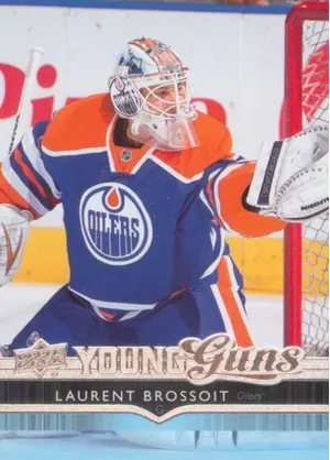 2014-15 UPPER DECK - LAURENT BROSSOIT #458 YOUNG GUNS