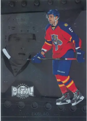 2014-15 SHOWCASE - AARON EKBLAD #26 METAL UNIVERSE