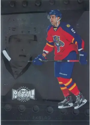 2014-15 SHOWCASE - AARON EKBLAD #26 METAL UNIVERSE