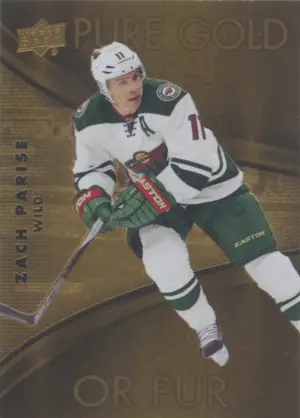 2016-17 TIM HORTONS - ZACH PARISE #PG-9 PURE GOLD