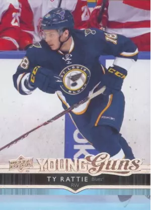 2014-15 UPPER DECK - TY RATTIE #242 YOUNG GUNS