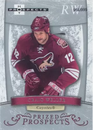 2007-08 HOT PROSPECTS - CRAIG WELLER #193 PRIZED PROSPECTS 964/999