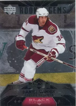 2007-08 BLACK DIAMOND - DANIEL WINNIK #153 ROOKIE GEMS TRIPLE DIAMOND