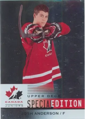 2014-15 TEAM CANADA JUNIORS - JOSH ANDERSON #SE-25 SPECIAL EDITION