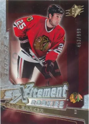 2005-06 SPX - CAM BARKER #XR-CB XCITEMENT ROOKIES 453/999