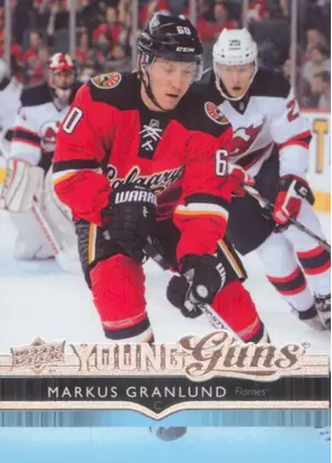 2014-15 UPPER DECK - MARKUS GRANLUND #453 YOUNG GUNS