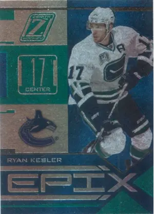 2010-11 ZENITH - RYAN KESLER #3 EPIX