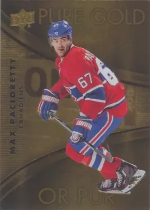 2016-17 TIM HORTONS - MAX PACIORETTY #PG-10 PURE GOLD