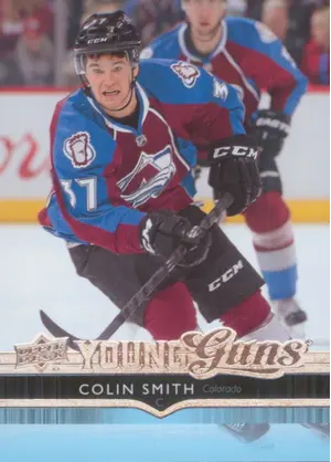 2014-15 UPPER DECK - COLIN SMITH #459 YOUNG GUNS