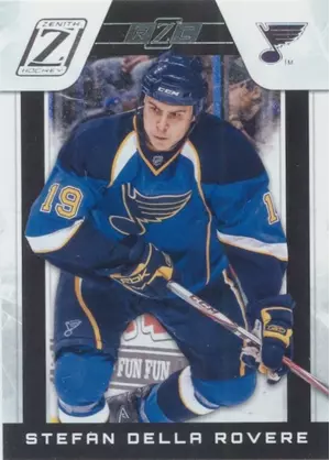 2010-11 ZENITH - STEFAN DELLA ROVERE #183 ROOKIE 504/999