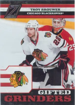 2010-11 ZENITH - TROY BROUWER #1 GIFTED GRINDERS