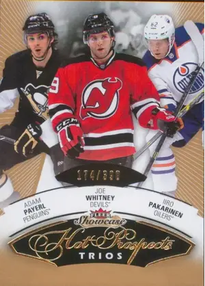 2014-15 SHOWCASE - ADAM PAYERL/JOE WHITNEY/IIRO PAKARINEN #109 HOT PROSPECTS 174/390
