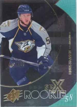 2010-11 SPX - LINUS KLASEN #150 ROOKIE 485/499