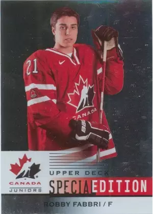 2014-15 TEAM CANADA JUNIORS - ROBBY FABBRI #SE-47 SPECIAL EDITION