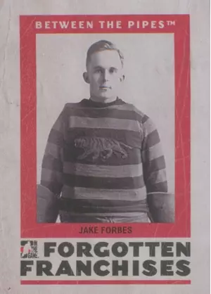 2006-07 BETWEEN THE PIPES - JAKE FORBES #FF-04 FORGOTTEN FRANCHISES