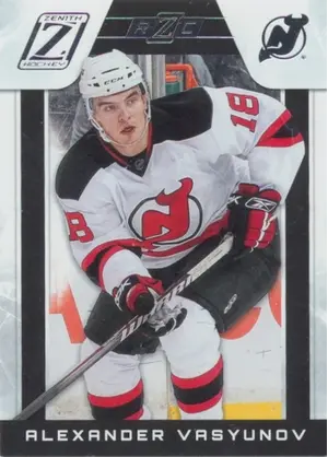 2010-11 ZENITH - ALEXANDER VASYUNOV #175 ROOKIE 523/999