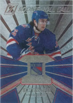 2010-11 ZENITH - MATS ZUCCARELLO #11 ROOKIE ROLL CALL