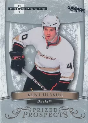 2007-08 HOT PROSPECTS - KENT HUSKINS #179 PRIZED PROSPECTS 984/999