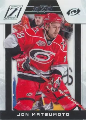 2010-11 ZENITH - JON MATSUMOTO #148 ROOKIE 544/999