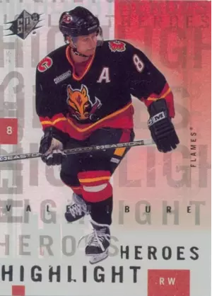 2000-01 SPX - VALERI BURE #HH4 HIGHLIGHT HEROES
