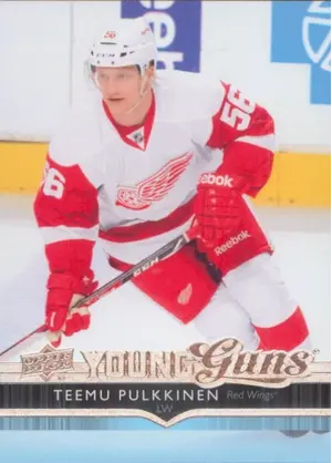 2014-15 UPPER DECK - TEEMU PULKKINEN #221 YOUNG GUNS