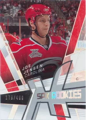 2008-09 SPX - JOE JENSEN #122 ROOKIE 179/499