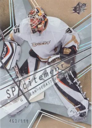 2008-09 SPX - JEAN-SEBASTIEN GIGUERE #X28 XCITEMENT 463/999